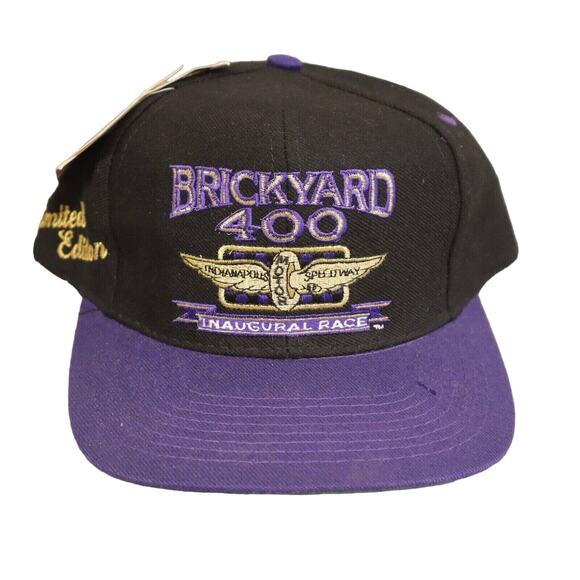 Brickyard 400 Inaugural Race Indianapolis Speedway Snapback Hat Limited Edition